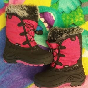Kamik girl waterproof snow boots